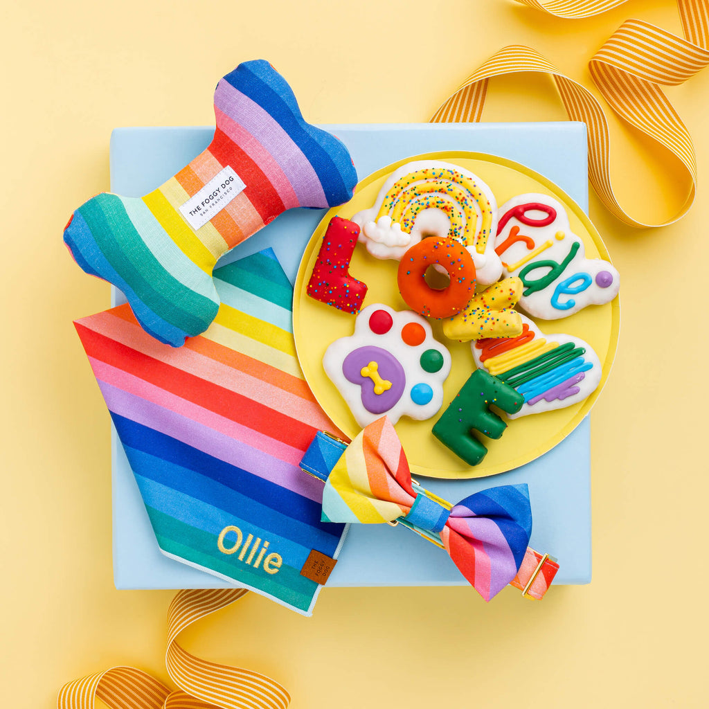 Over the Rainbow Dog Bandana