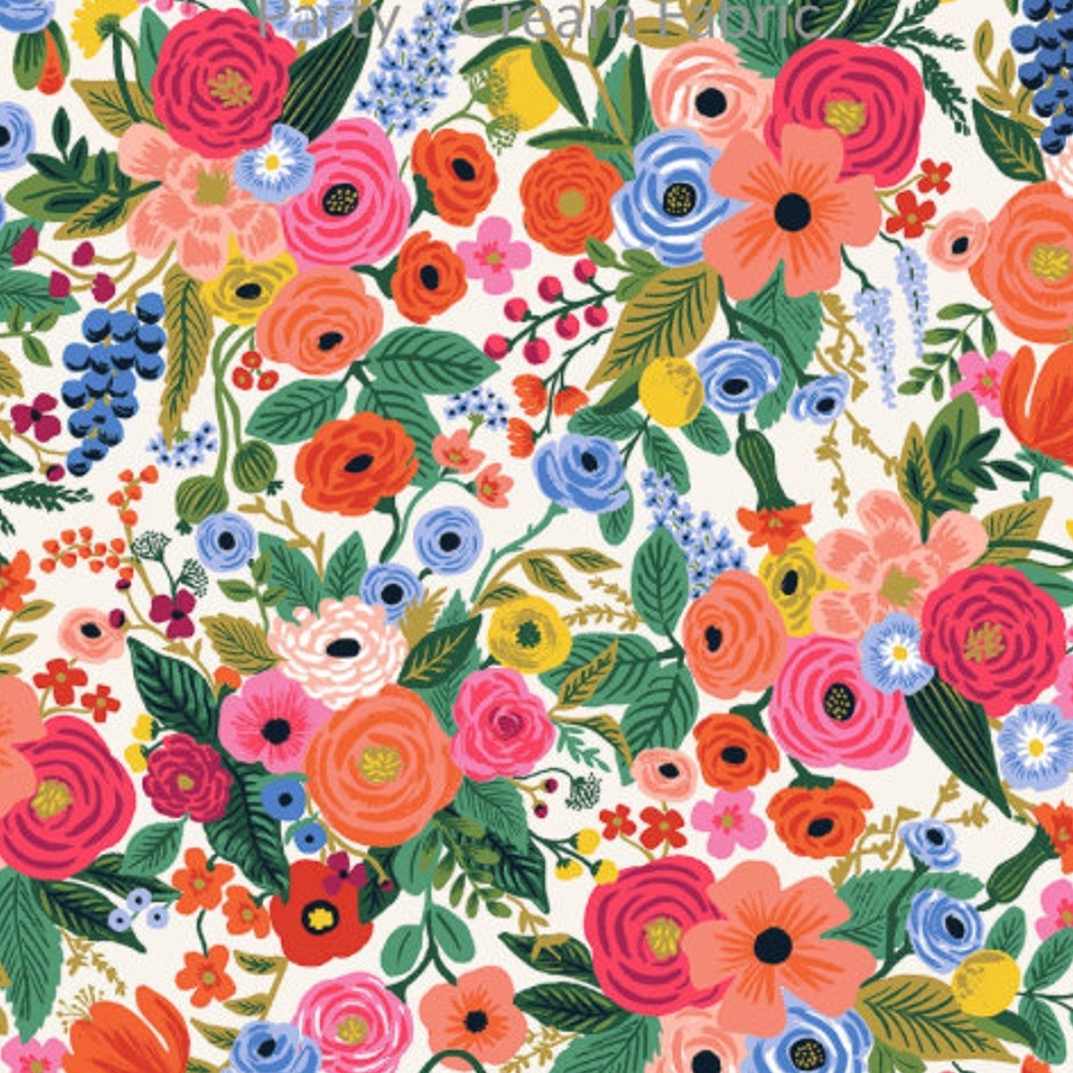 Garden Party Dog Collar